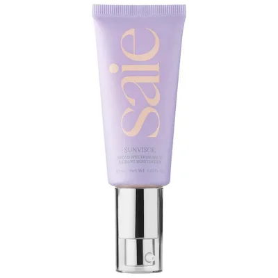 Saie Sunvisor Radiant Moisturizing Face Sunscreen SPF 35