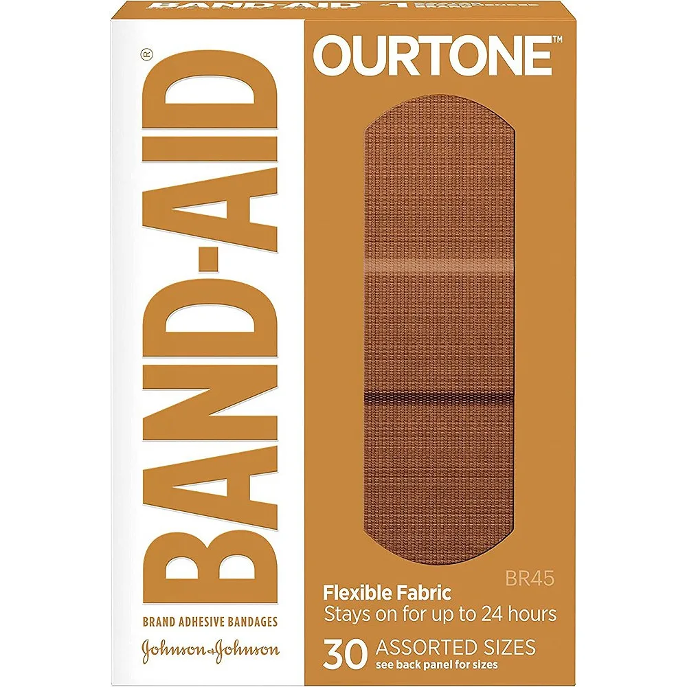 Band-Aid Ourtone Adhesive Bandages BR45