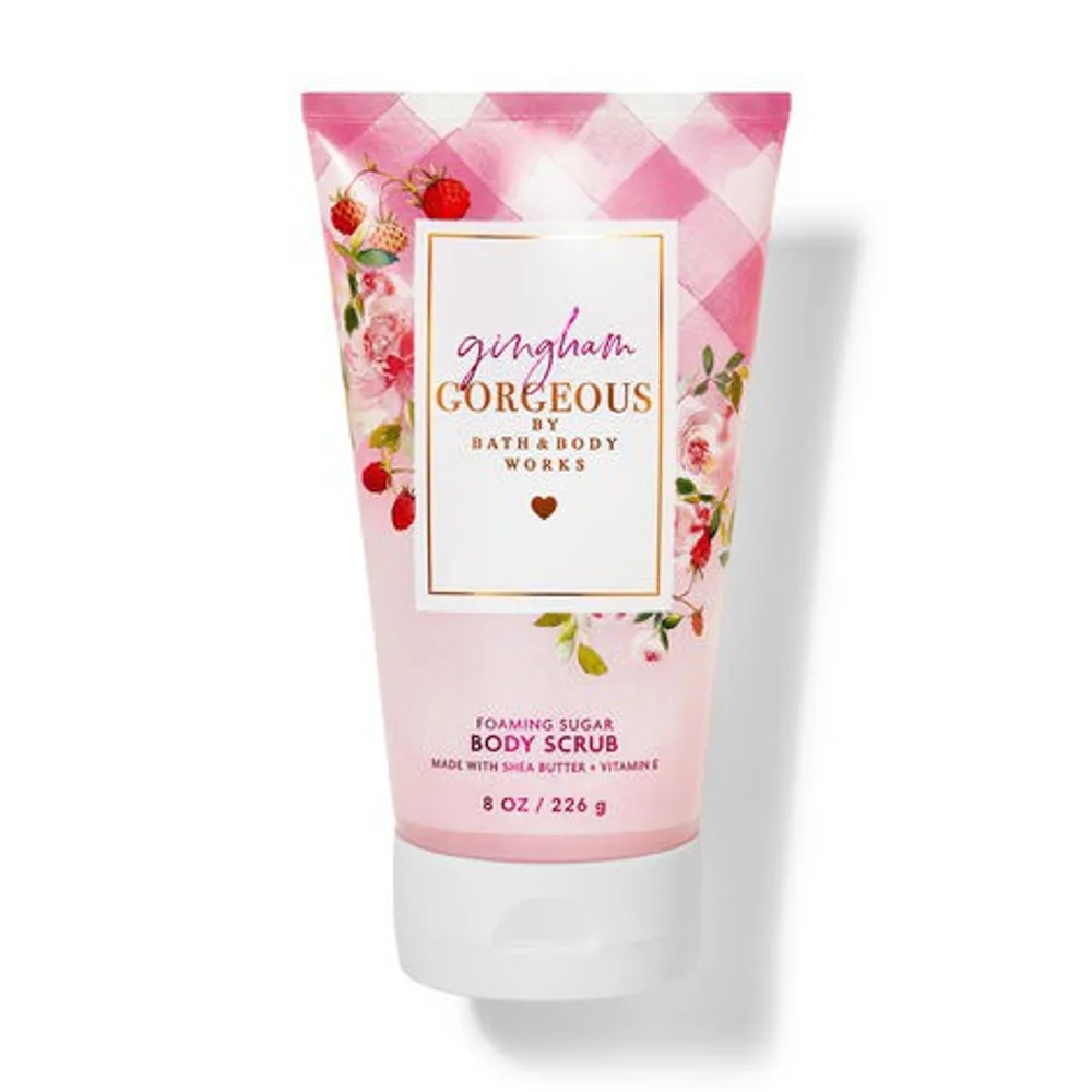 Gingham Gorgeous Foaming Sugar Body Scrub
