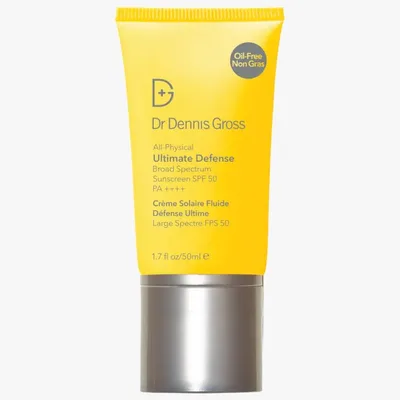 Dr. Dennis Gross Skincare All-Physical Ultimate Defense Broad Spectrum Sunscreen SPF 50 PA++++