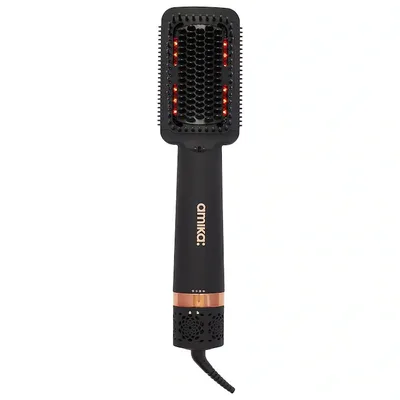 Amika Double Agent 2-in-1 Straightening Blow Dryer Brush