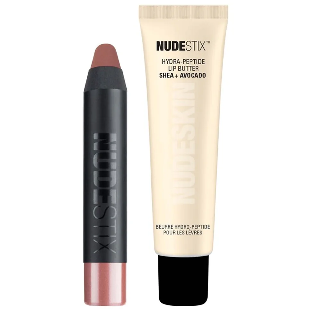 Nudestix Hydra-Peptide Lip Butter with Mini Intense Matte Lip + Cheek Pencil
