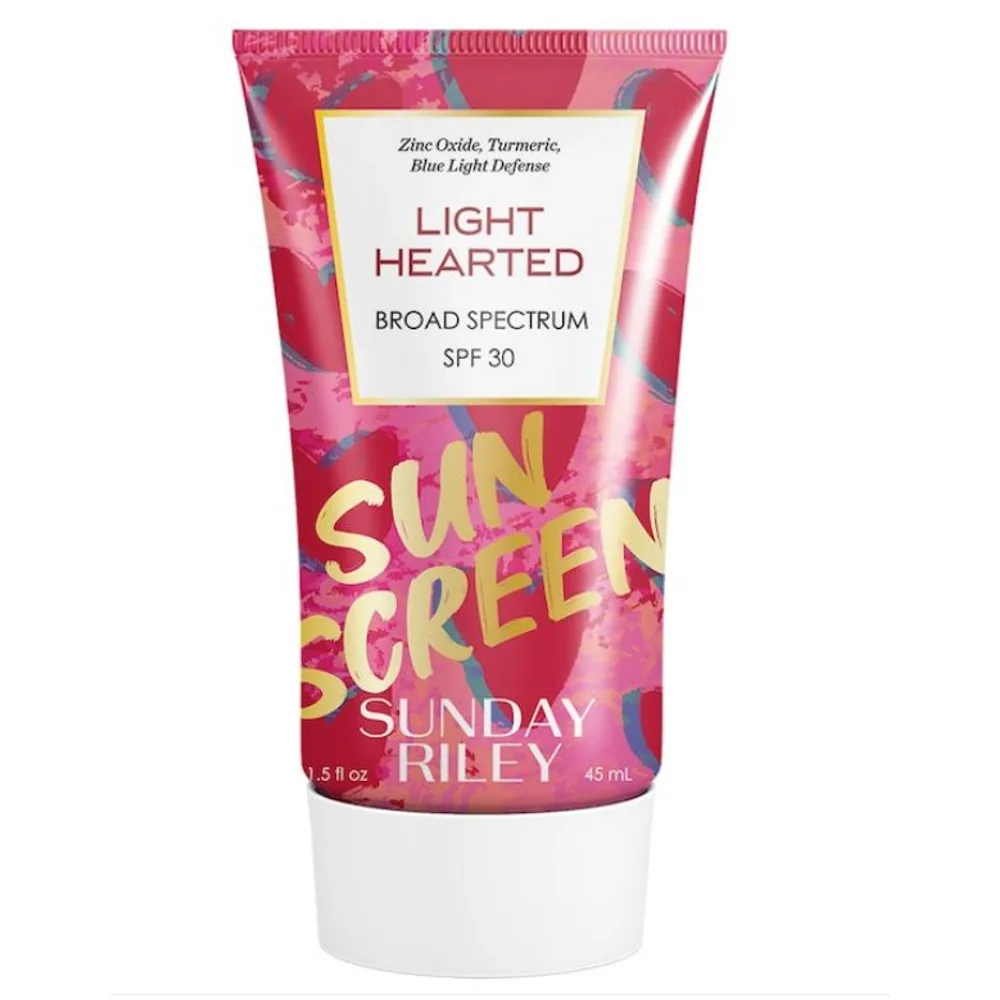 Sunday Riley Light Hearted Broad Spectrum SPF 30 Daily Face Sunscreen