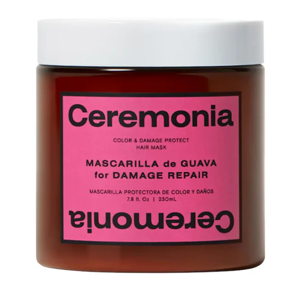 Ceremonia Guava Hair Repair Mask For Damaged, Color-Treated Hair