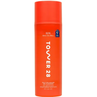 Tower 28 Beauty SOS Gentle Hydrating Gel Cleanser + Makeup Remover