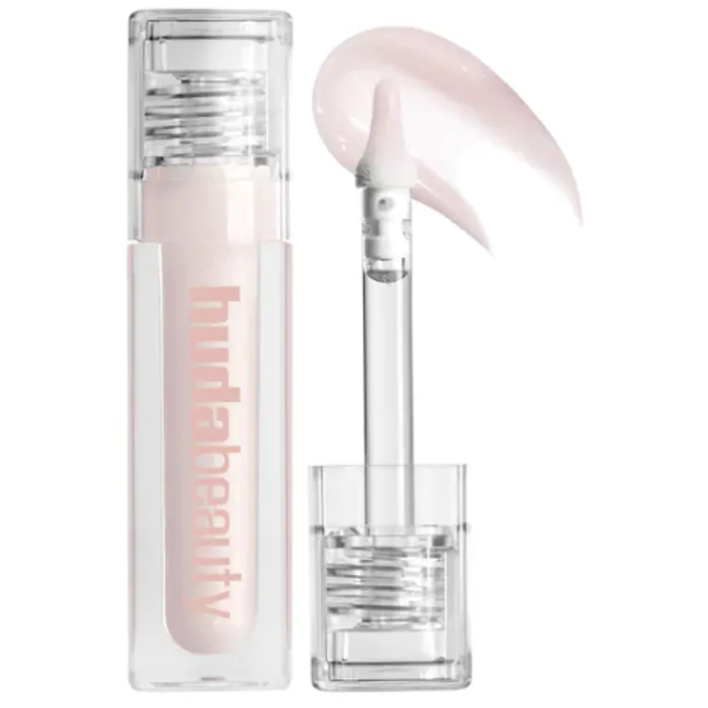 HUDA BEAUTY Faux Filler Shiny Non-Sticky Lip Gloss