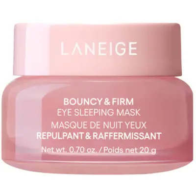 LANEIGE Bouncy & Firm Eye Brightening Sleeping Mask with Peony + Collagen Complex™