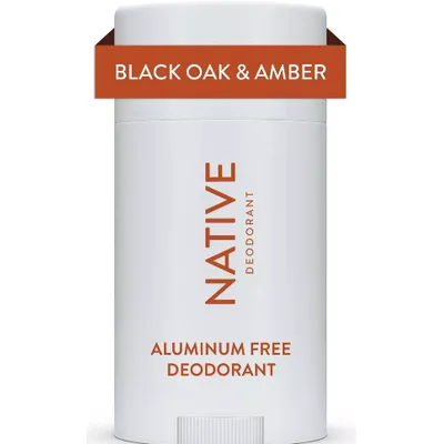 Native Deodorant - Black Oak & Amber - Aluminum Free