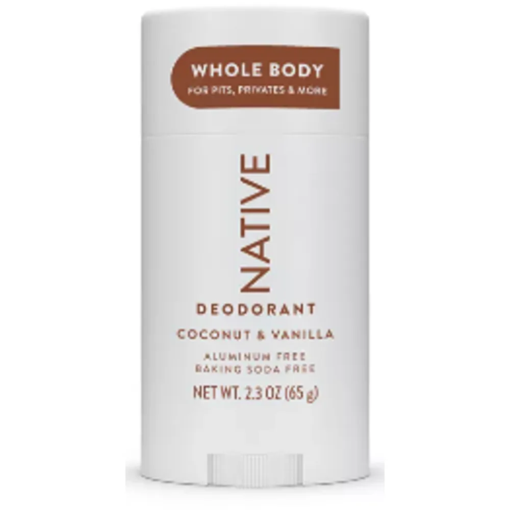 Native Whole Body Deodorant Stick - Coconut & Vanilla