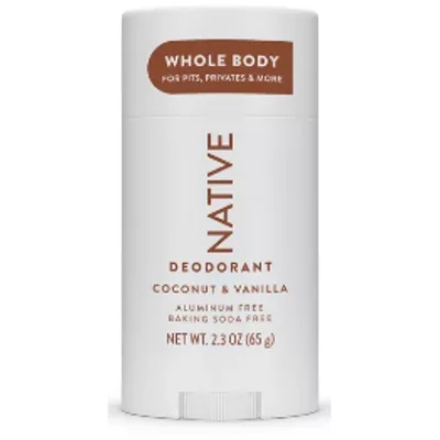 Native Whole Body Deodorant Stick - Coconut & Vanilla