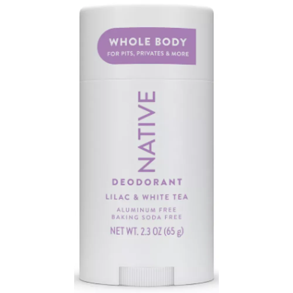 Native Whole Body Deodorant Stick - Lilac & White Tea - Aluminum Free