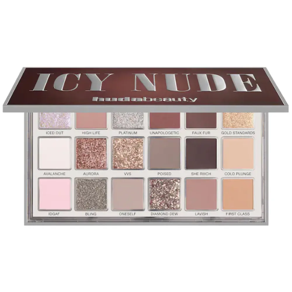 HUDA BEAUTY Icy Nude Eyeshadow Palette