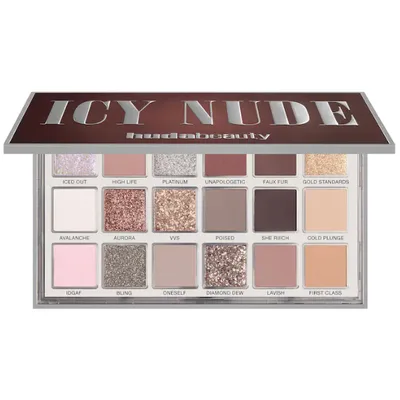 HUDA BEAUTY Icy Nude Eyeshadow Palette