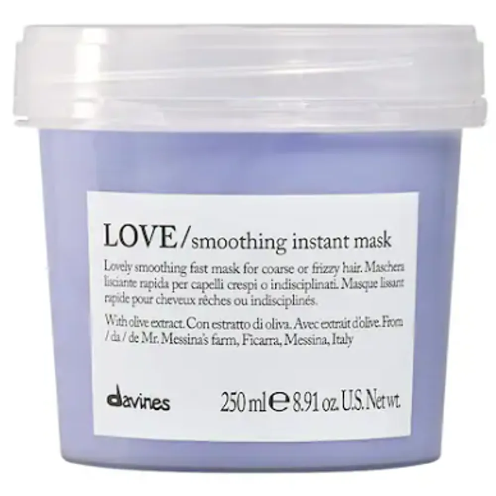 Davines LOVE Smoothing Instant Hair Mask for Frizzy Hair