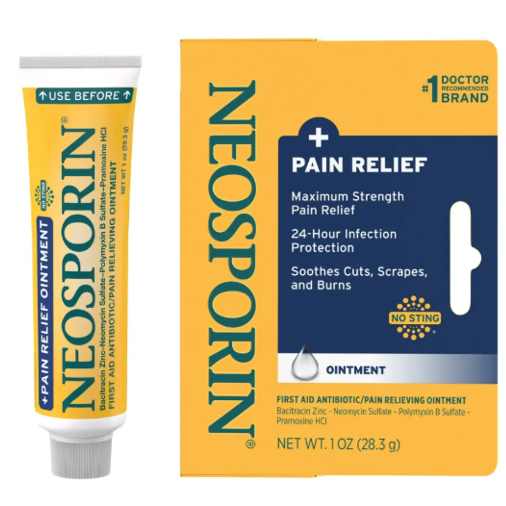 Neosporin Neosporin + Pain Relief Dual Action Topical Antibiotic Ointment