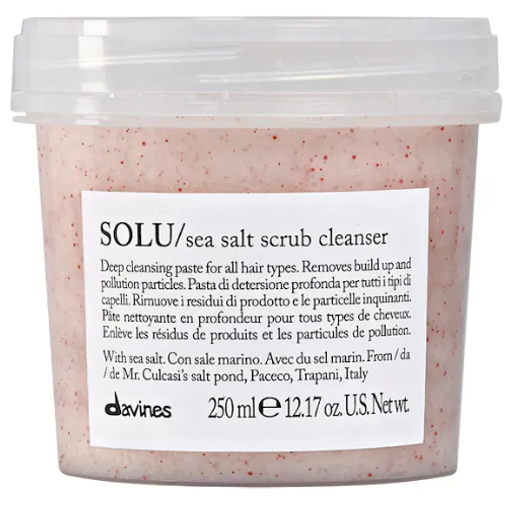 Davines SOLU Sea Salt Scrub Cleanser