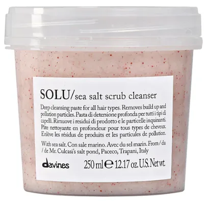 Davines SOLU Sea Salt Scrub Cleanser