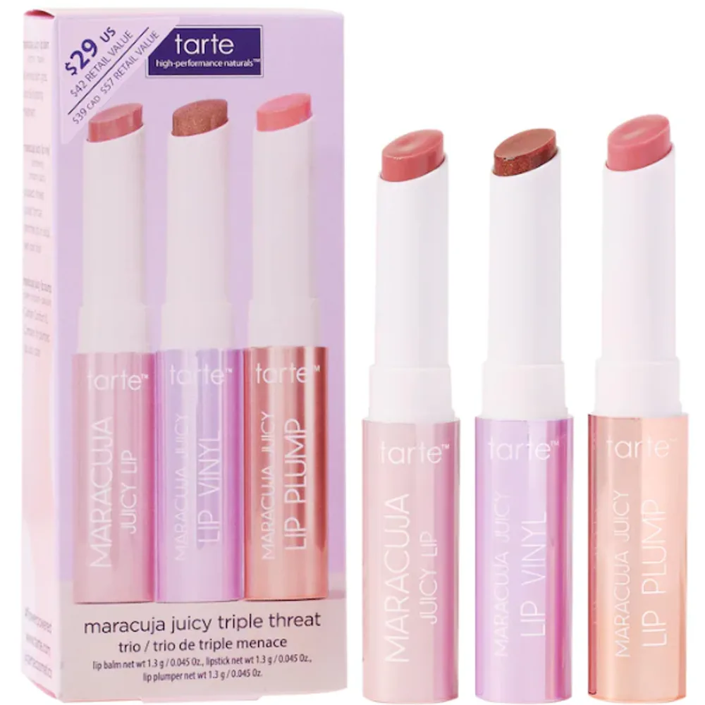 tarte mini maracuja juicy triple threat trio