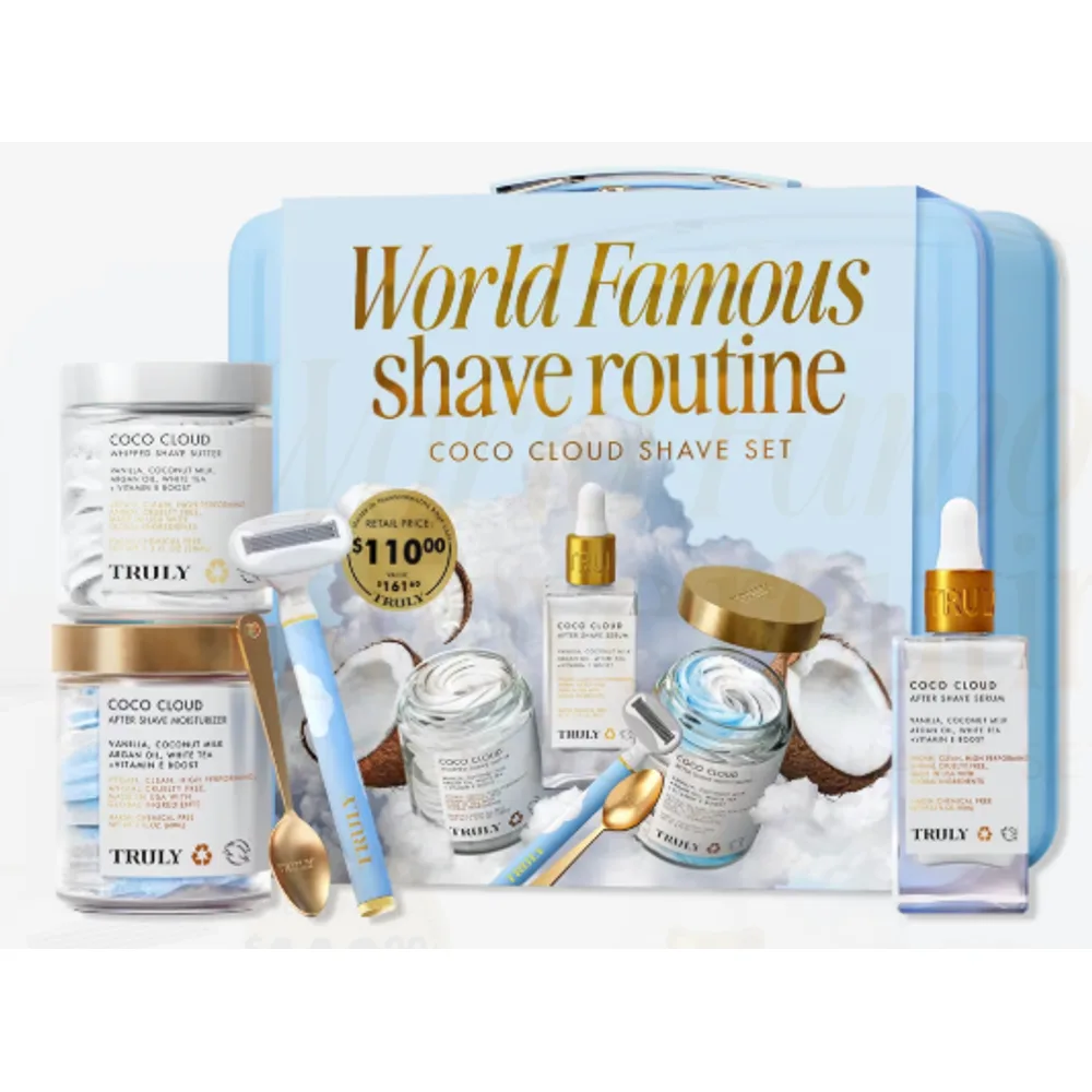 Truly Coco Cloud Shave Set