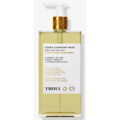 Truly Cooka Cleansing Wash For Pubic Hair And Skin