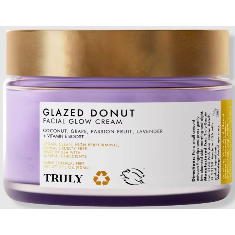 Truly Glazed Donut Facial Glow Cream