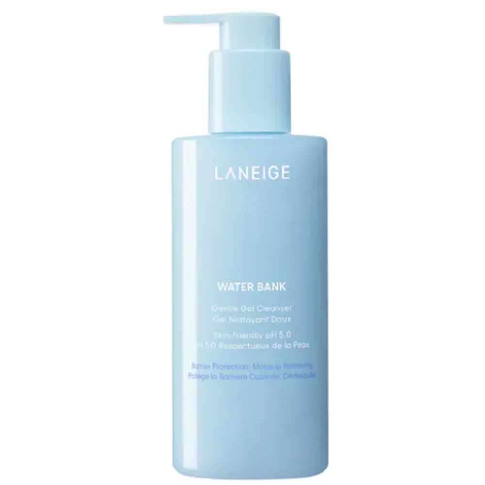LANEIGE  Water Bank Gentle Gel Cleanser with Hyaluronic Acid