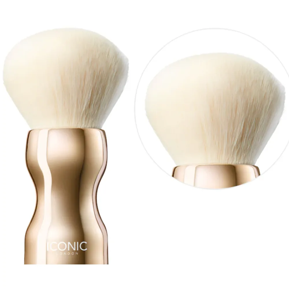 Iconic London Prep Set Tan Face and Body Brush