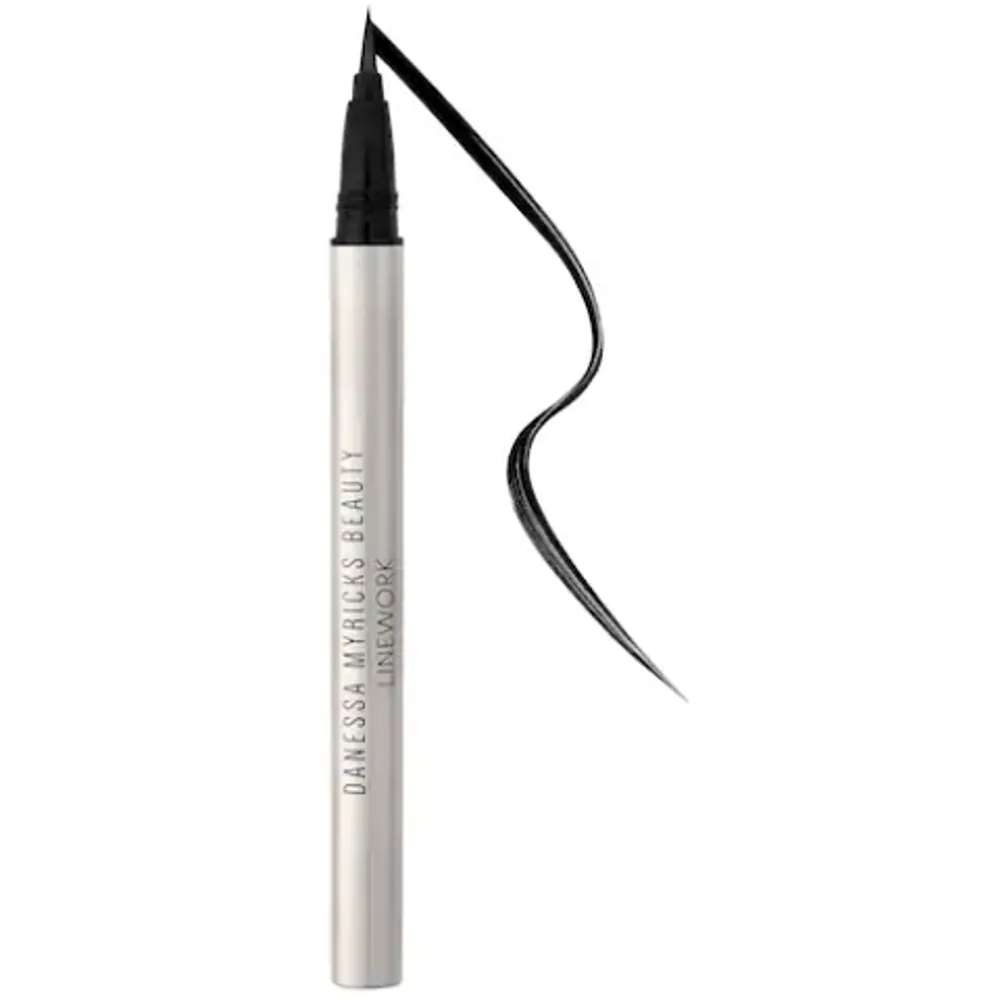 Danessa Myricks Beauty Linework Paintbrush Fluid Liquid Eyeliner