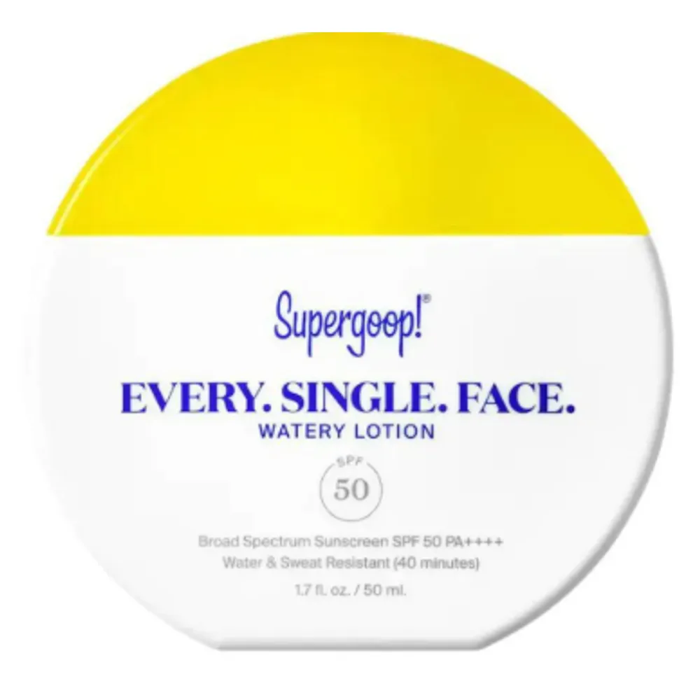 Supergoop!  Every. Single. Face. Watery Lotion Sunscreen SPF 50