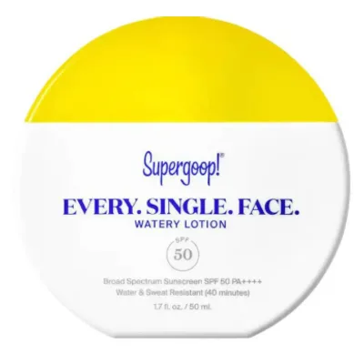 Supergoop!  Every. Single. Face. Watery Lotion Sunscreen SPF 50