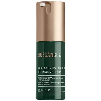 Biossance  Squalane + 10% Lactic Acid Resurfacing Serum