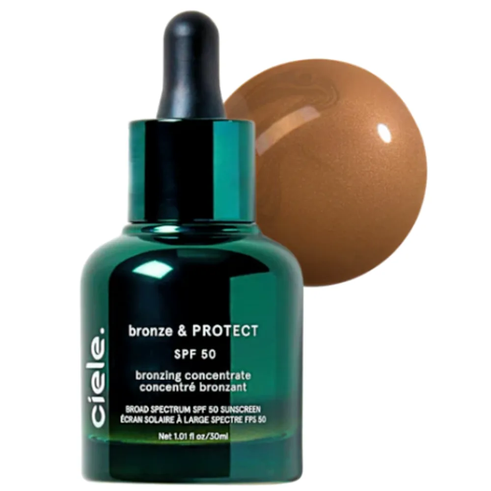 ciele  bronze & PROTECT SPF 50+ bronzing concentrate