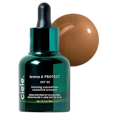 ciele  bronze & PROTECT SPF 50+ bronzing concentrate