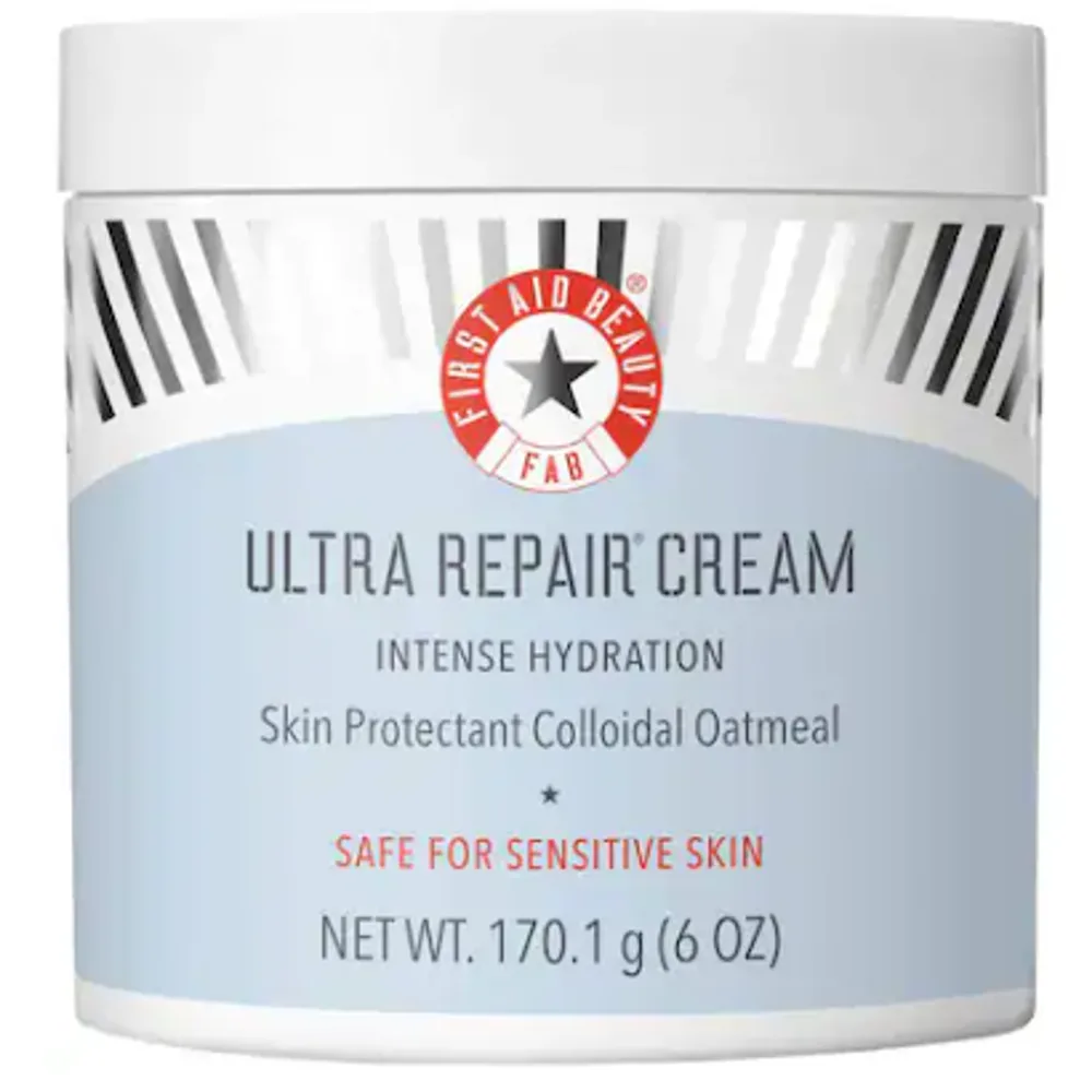 First Aid Beauty  Ultra Repair® Cream Intense Hydration – Face and Body Moisturizer for Skin Repair