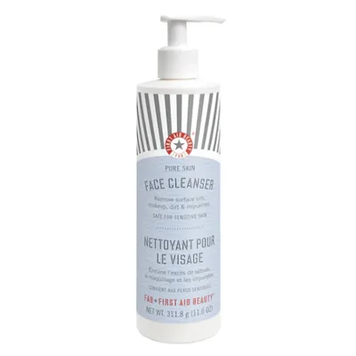 First Aid Beauty  Pure Skin Face Cleanser – Gentle Hydrating Cleanser