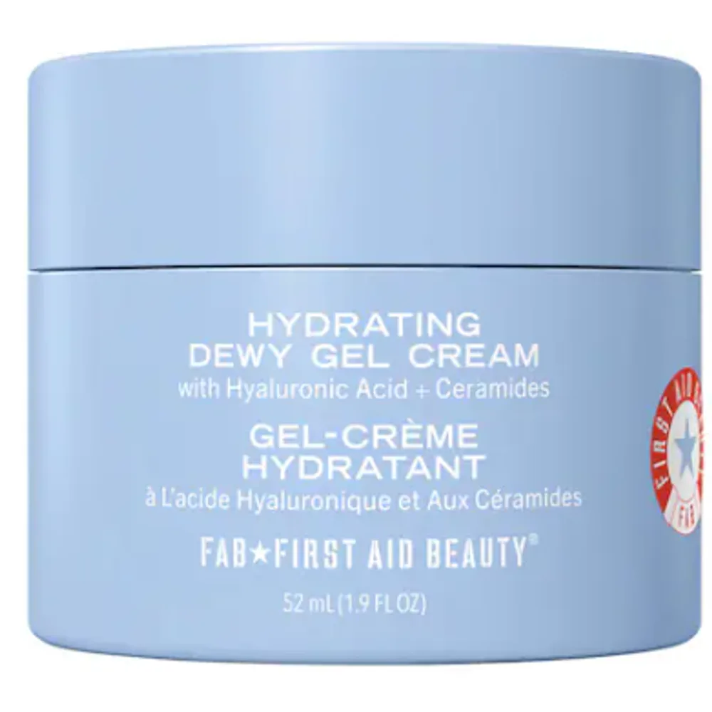 First Aid Beauty  Hydrating Dewy Gel Cream Moisturizer with Hyaluronic Acid + Ceramides