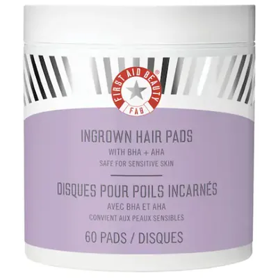 First Aid Beauty  Ingrown Hair Pads with BHA & AHA