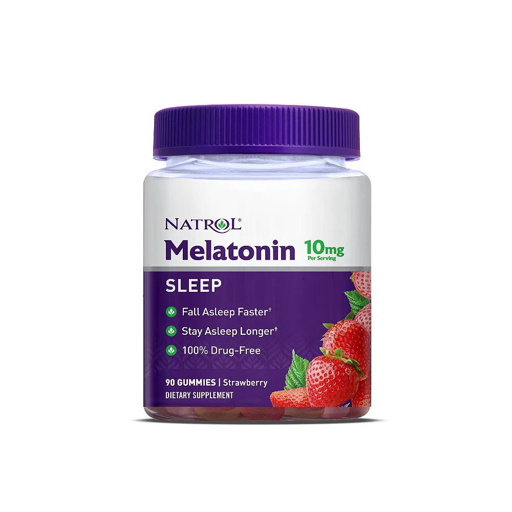 Natrol Strawberry Melatonin Gummies 10mg
