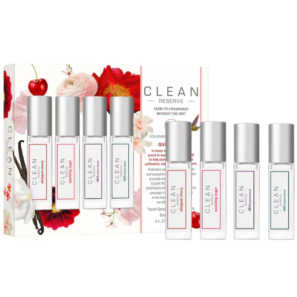 CLEAN RESERVE  RESERVE Giving Back Travel Spray Fragrance Gift Set