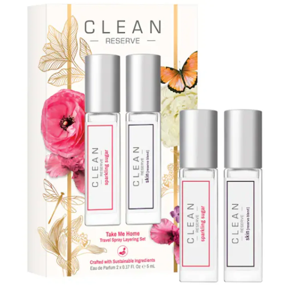 CLEAN RESERVE  RESERVE Take Me Home Travel Spray Fragrance Duo Set