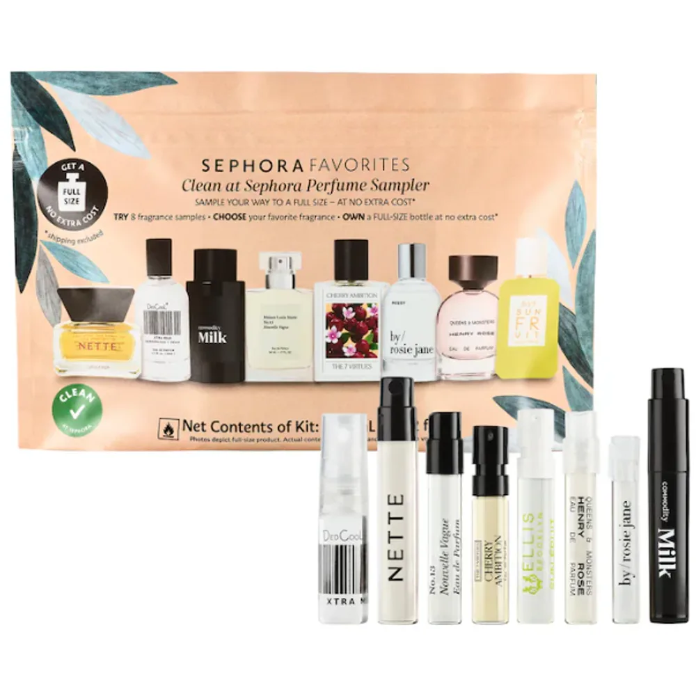 Sephora Favorites  Clean Perfume Sampler Set with Redeemable Voucher