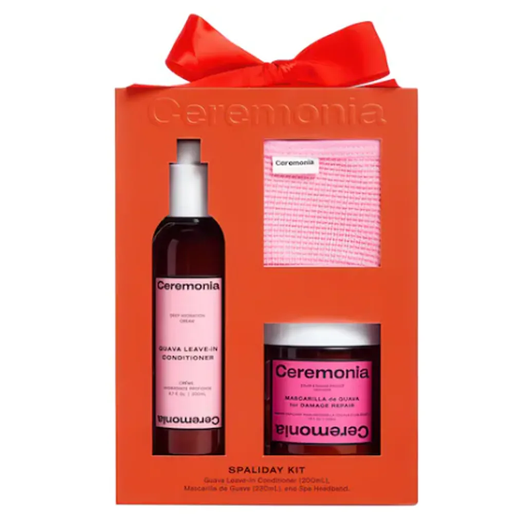 Ceremonia  Damage Repair Guava Leave-In Conditioner & Hair Mask Set