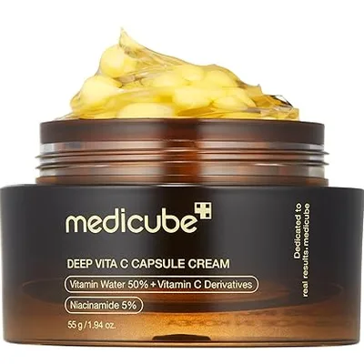 Medicube Deep Vitamin C Golden Capsule Face Moisturizer