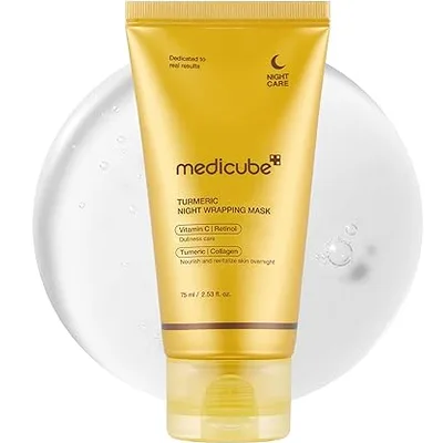 Medicube Turmeric Overnight Wrapping Peel Off Mask