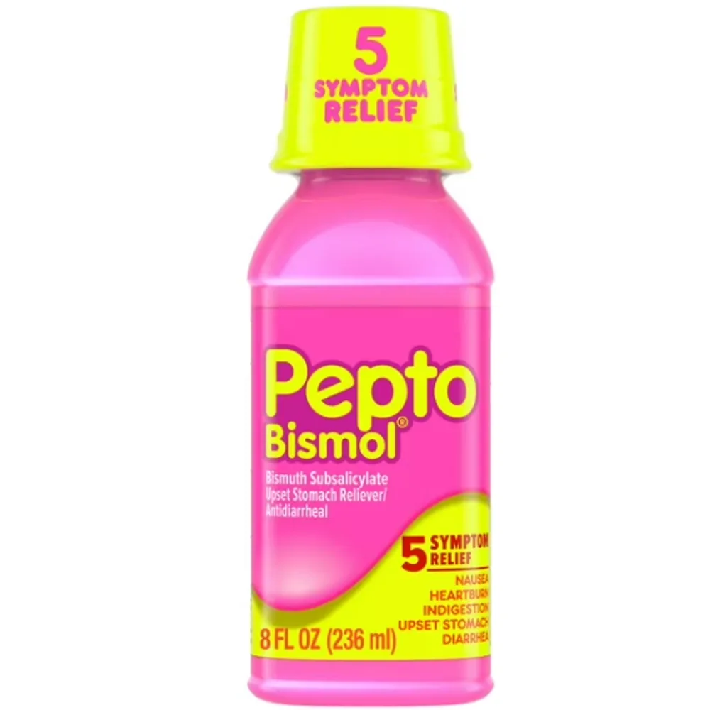 Pepto Bismol Liquid, Indigestion and Anti-Diarrhea Stomach Relief