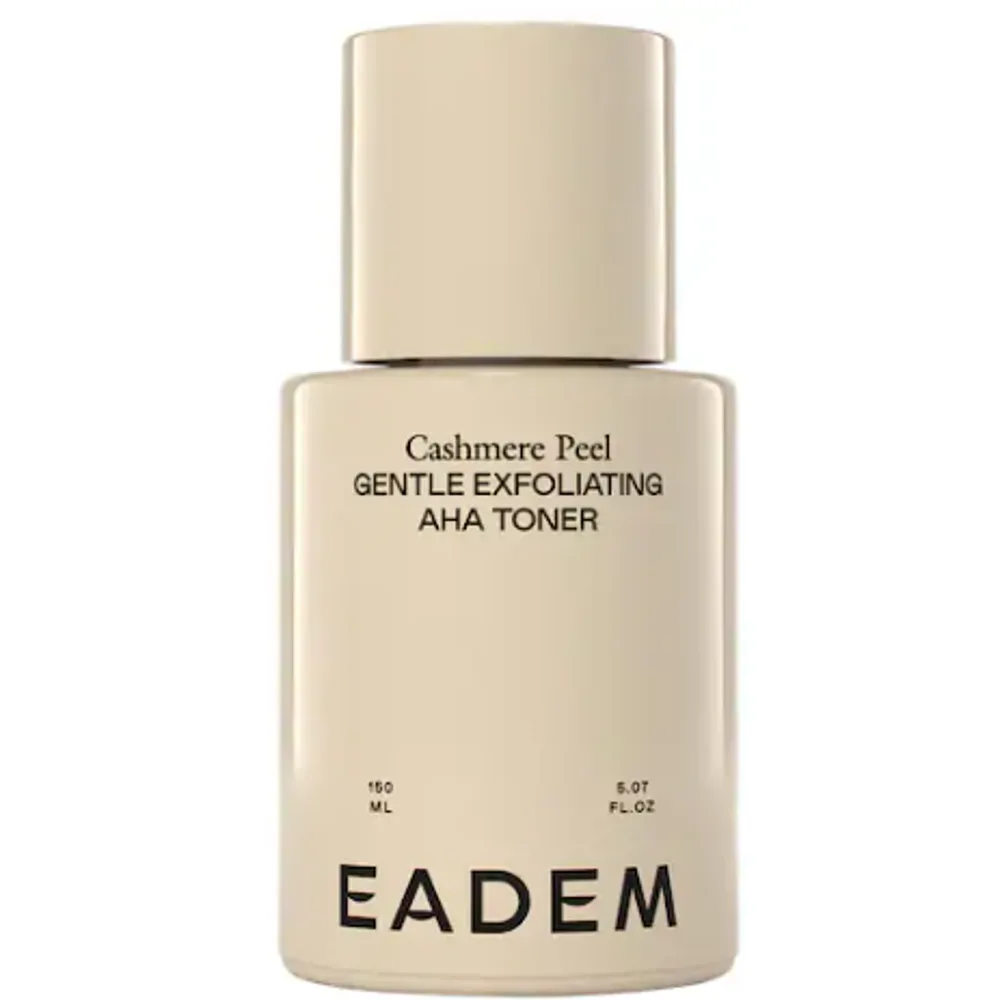 EADEM  Cashmere Peel Gentle AHA + PHA Exfoliating Toner with 9% Lactic, Azelaic, Tranexamic Acids