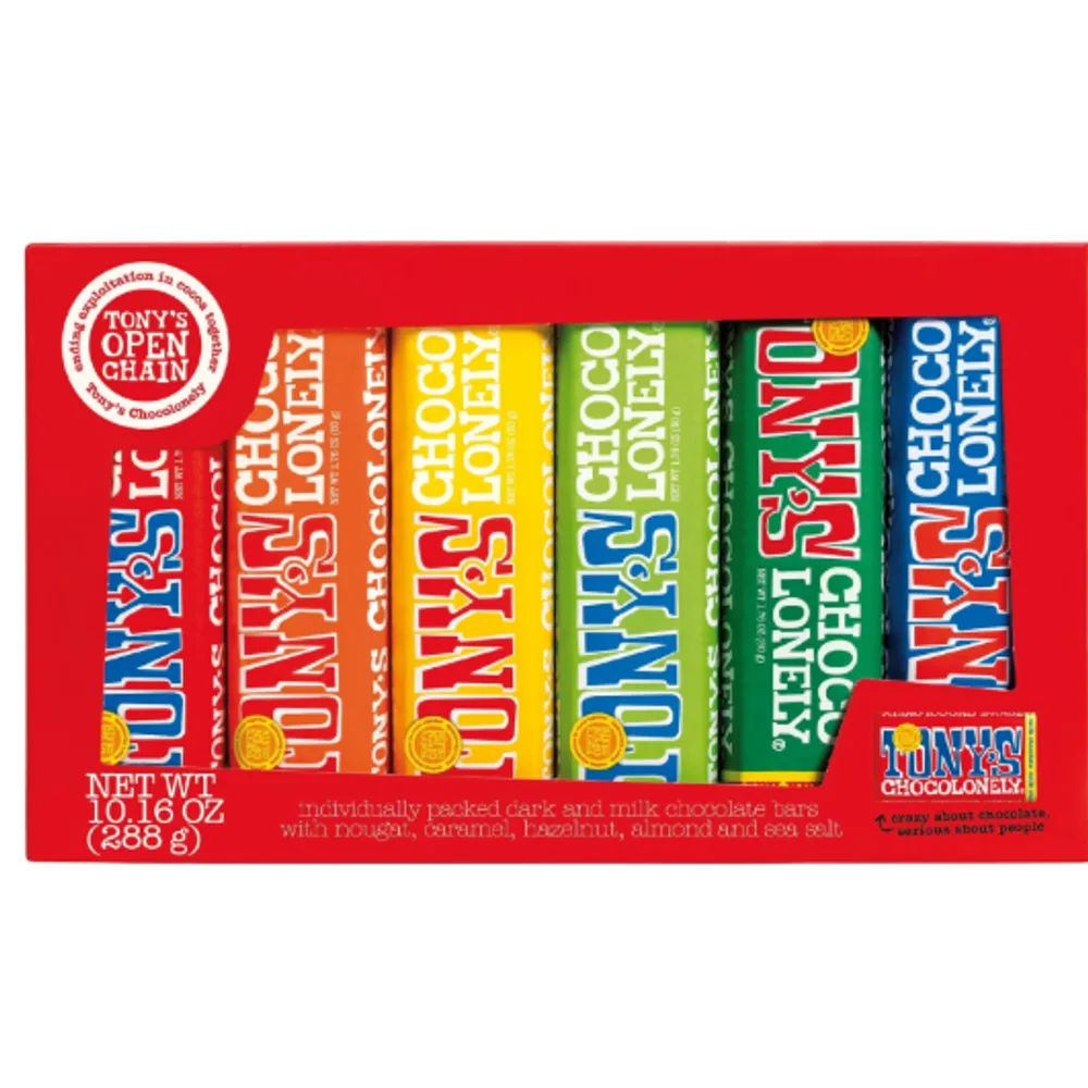 Tony's Chocolonely Chocolate Bar Pack