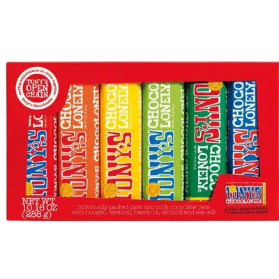 Tony's Chocolonely Chocolate Bar Pack