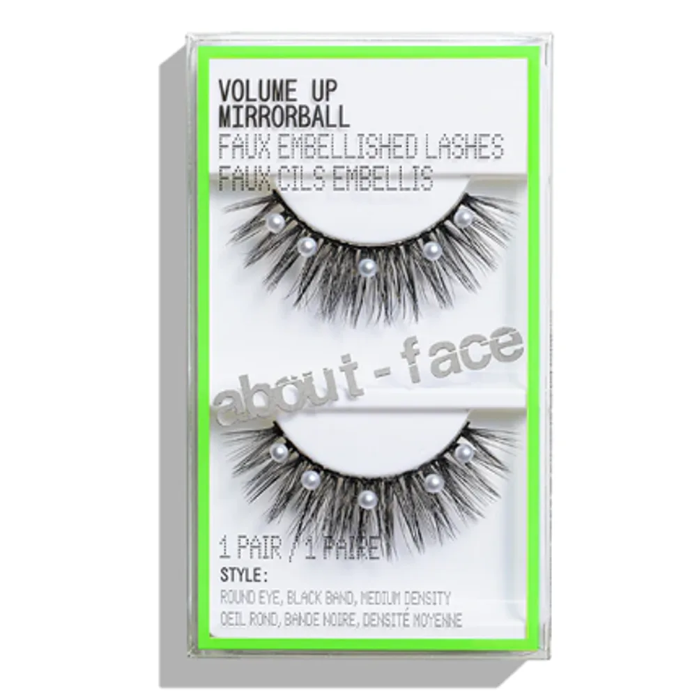 about-face VOLUME UP High drama faux lashes