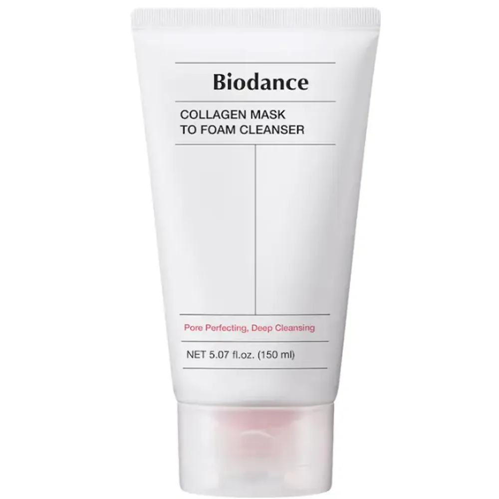 Biodance  Collagen Mask to Foam Cleanser
